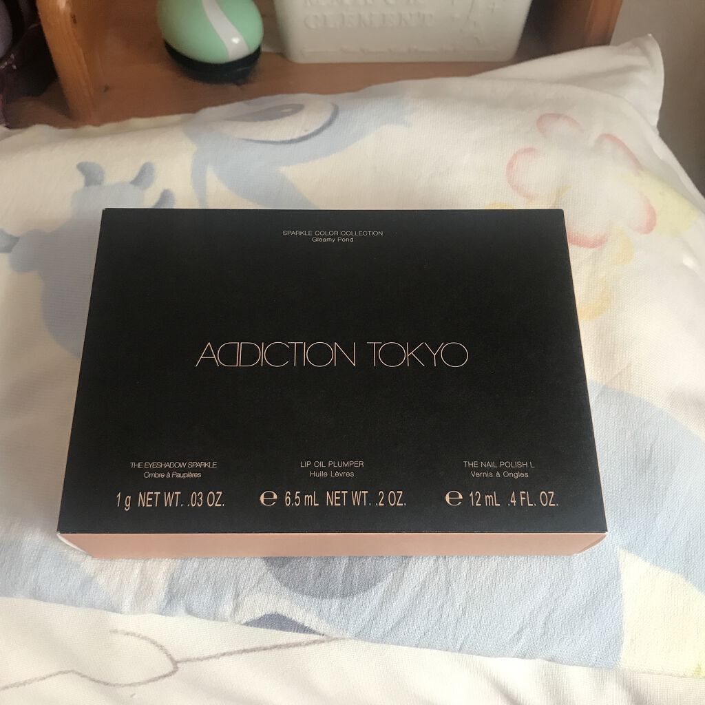 スパークルカラーコレクション グリーミーポンド /ADDICTION/メイクアップキットを使ったクチコミ（1枚目）