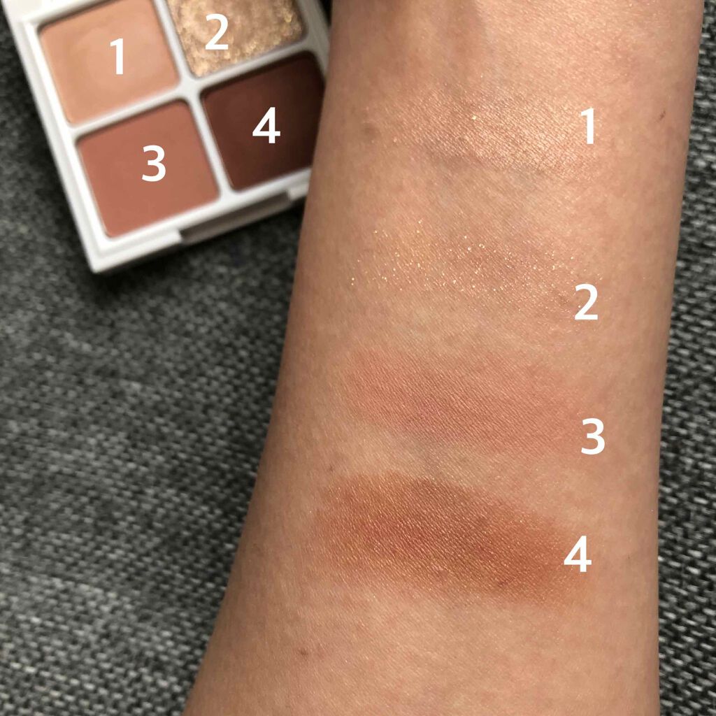 ピースマッチングシャドウパレット/HOLIKA HOLIKA/アイシャドウパレットを使ったクチコミ(3枚目)