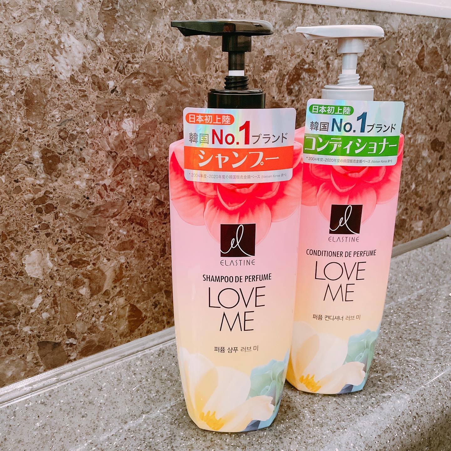 パフュームシャンプー＆コンディショナー/エラスチン/シャンプー・コンディショナーを使ったクチコミ（1枚目）