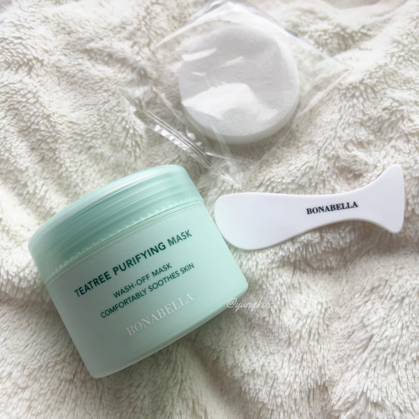 ティーツリーピュリファイングマスク/BONABELLA/洗い流すパック・マスクを使ったクチコミ(2枚目)