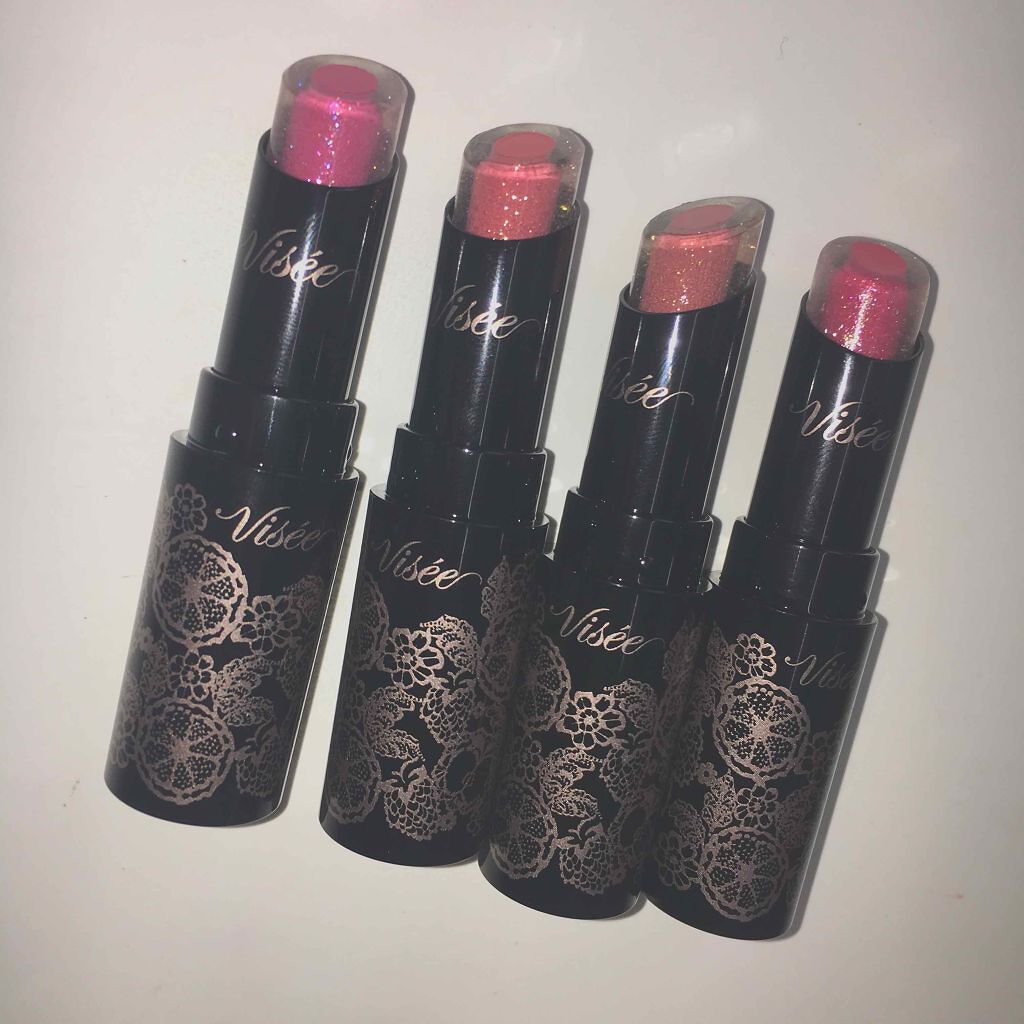クリスタルデュオ リップスティック シアー/Visée/口紅を使ったクチコミ(1枚目)