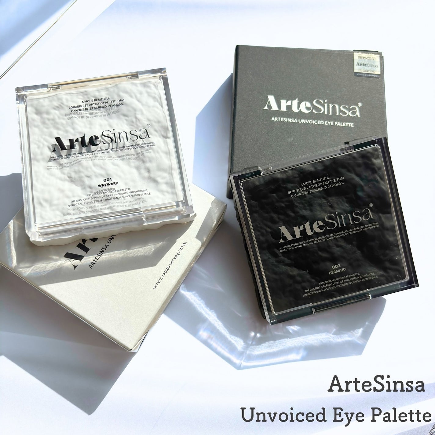 アンボイスドアイシャドウパレット/ArteSinsa/アイシャドウパレットを使ったクチコミ(2枚目)