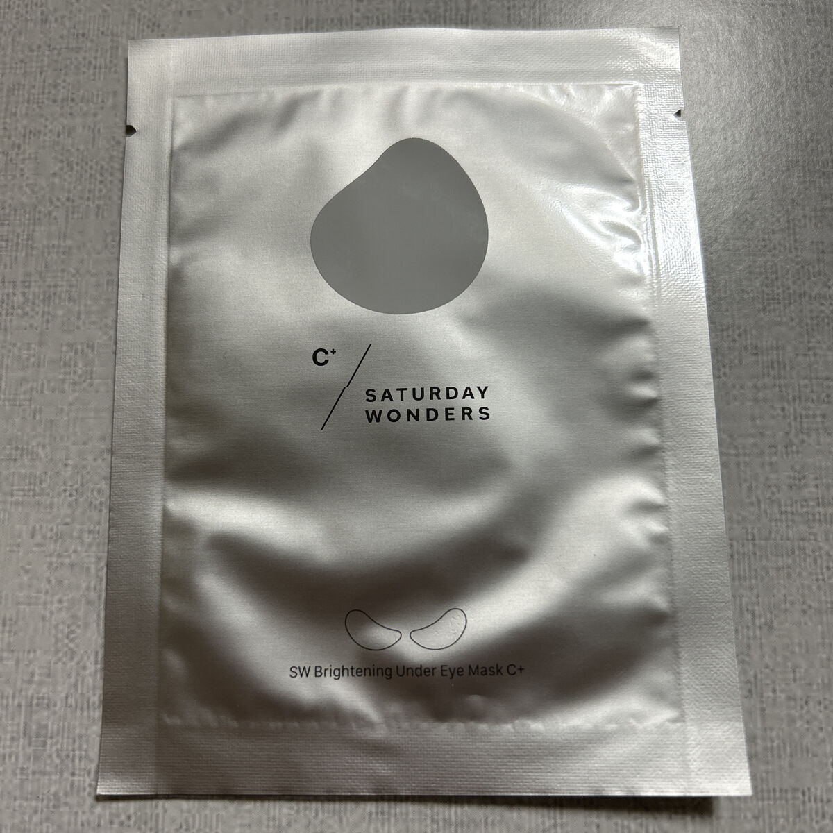 ブライトニング目元パックC＋/Saturday Wonders/シートマスク・パックを使ったクチコミ（1枚目）