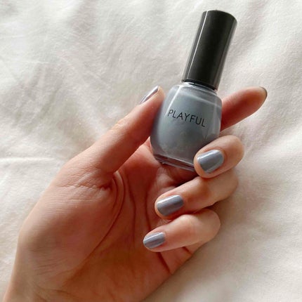プレイフル アップデートネイル pun-07 アイスブルー/PLAYFUL/オールインワンネイルの画像