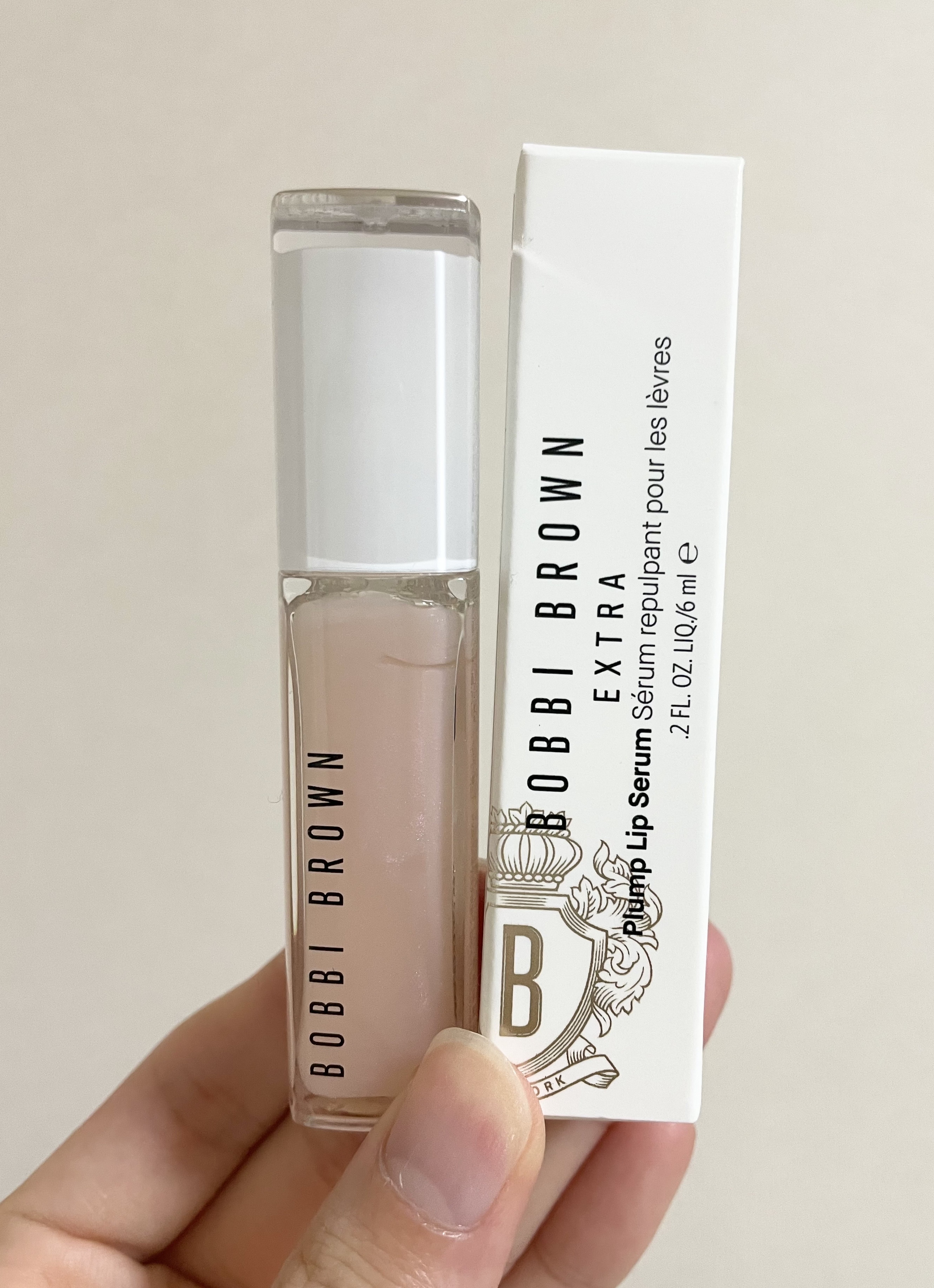 エクストラ プランプ リップ セラム 01 ベアピンク/BOBBI BROWN/リップグロスを使ったクチコミ（1枚目）