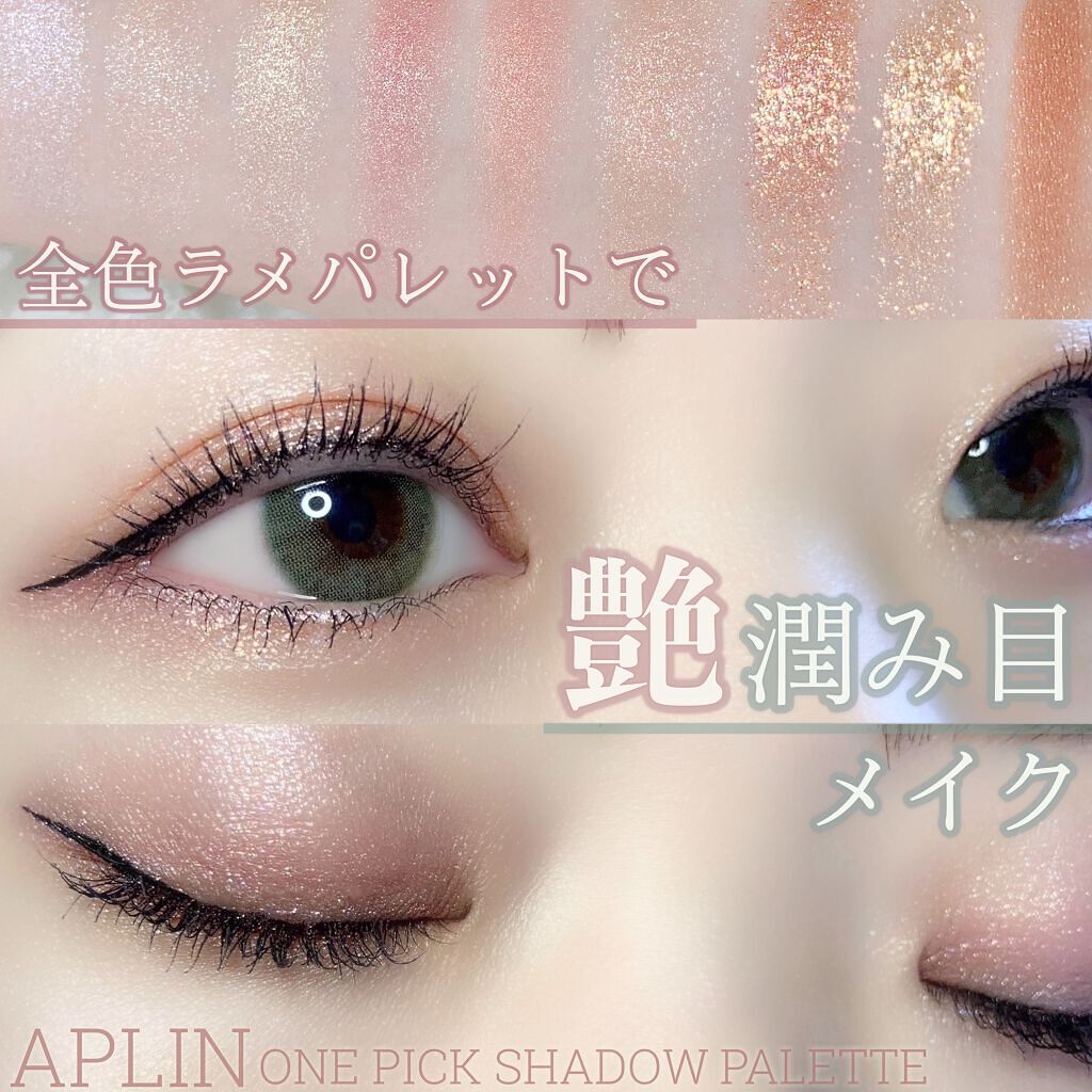 ワンピックアイシャドウパレット/APLIN/アイシャドウパレットを使ったクチコミ（1枚目）
