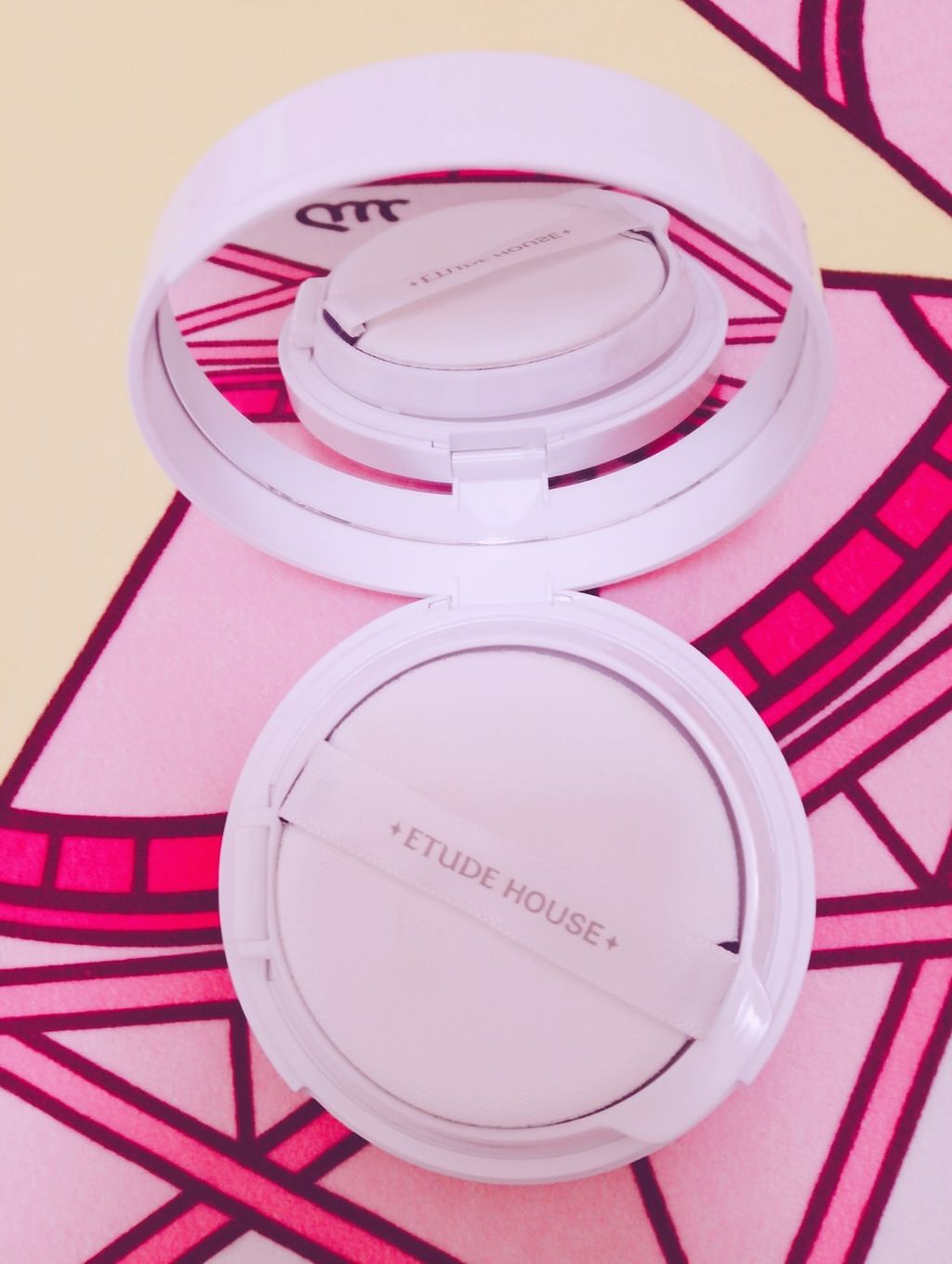 エニークッション カラーコレクター/ETUDE/化粧下地を使ったクチコミ（2枚目）