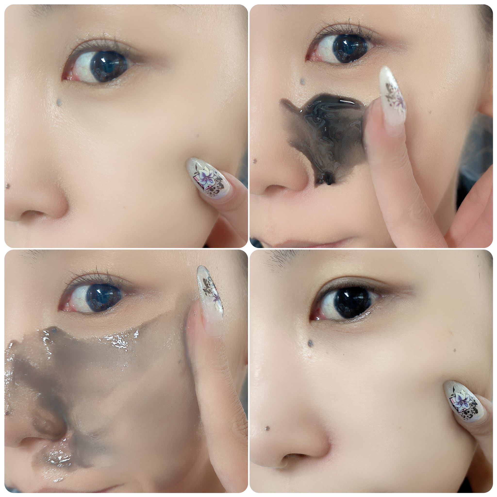 ブラックジェルクレンジング/.akaran/クレンジングジェルを使ったクチコミ（3枚目）