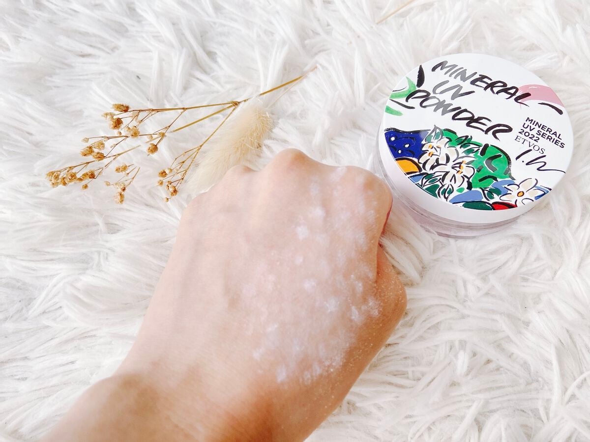 ミネラルUVパウダー/エトヴォス/ルースパウダーを使ったクチコミ(5枚目)