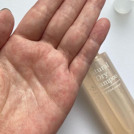 植物生まれのオレンジ地肌ドライシャンプー/石澤研究所/ドライシャンプーを使ったクチコミ(3枚目)