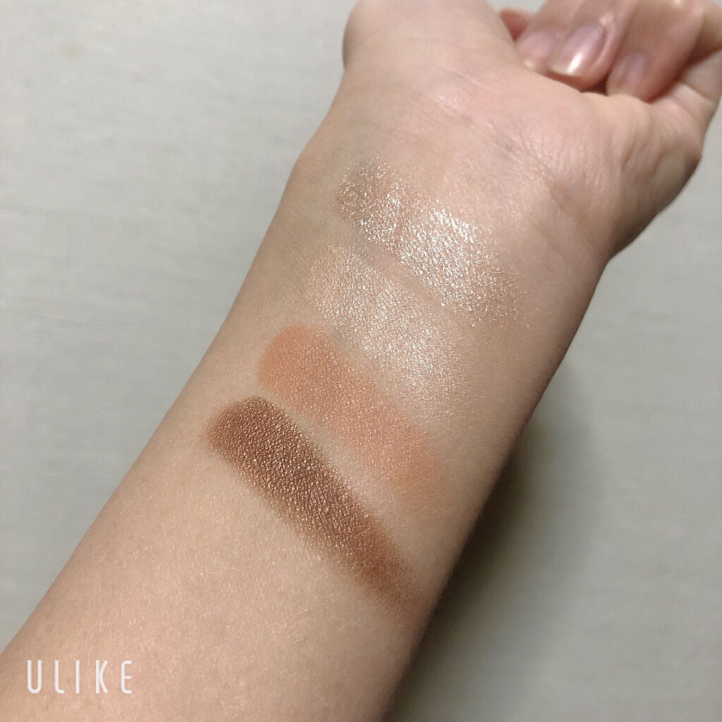 ベージュトーンアイシャドウ/CEZANNE/アイシャドウパレットを使ったクチコミ(3枚目)