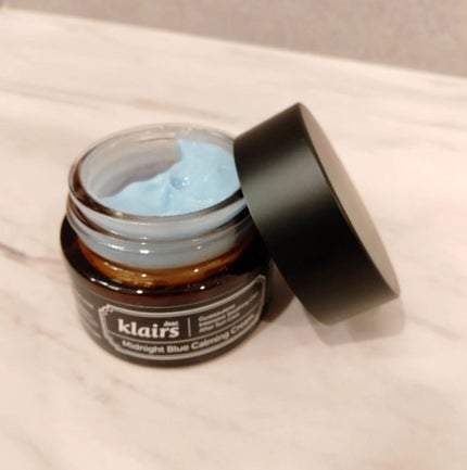 ミッドナイトブルーカーミングクリーム/Klairs/フェイスクリームを使ったクチコミ(5枚目)