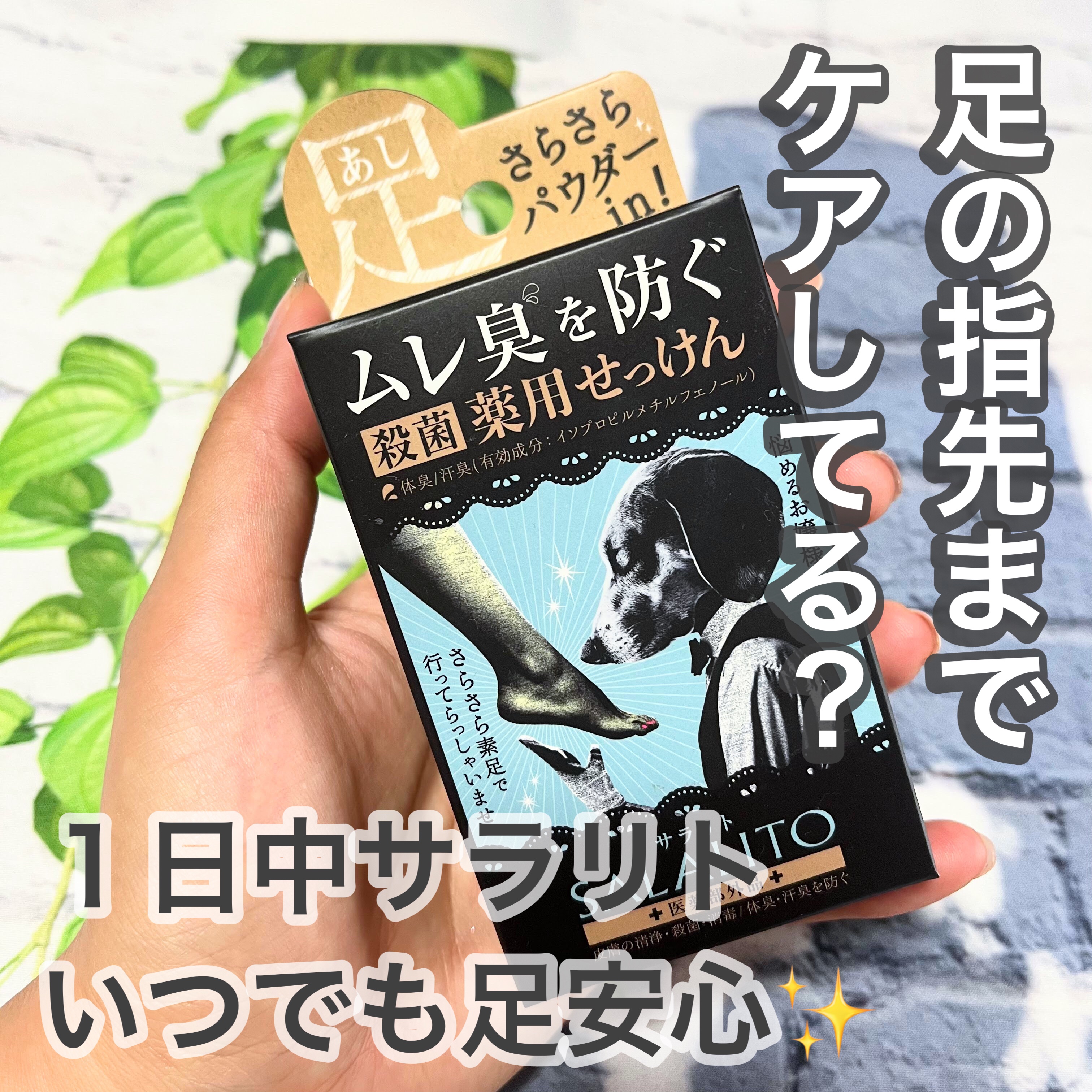 薬用せっけん サラリト/ペリカン石鹸/ボディ石鹸を使ったクチコミ（1枚目）