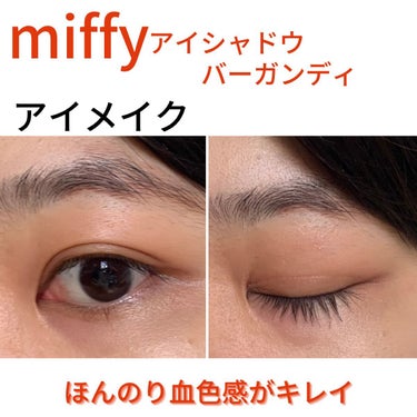 miffy アイシャドウ/ミッフィー メイクアップシリーズ/単色アイシャドウを使ったクチコミ（3枚目）