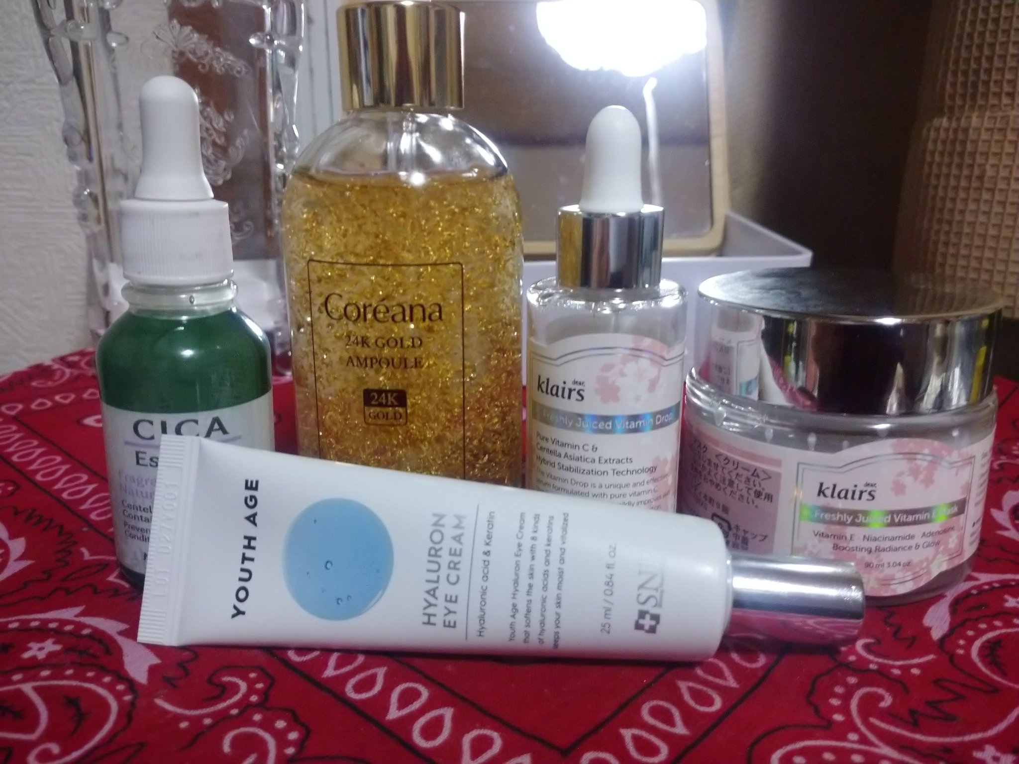 24Kゴールドアンプル/Coreana/美容液を使ったクチコミ（3枚目）