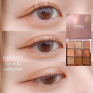 The Bella collection eyeshadow palette/CELEFIT/パウダーアイシャドウを使ったクチコミ（1枚目）