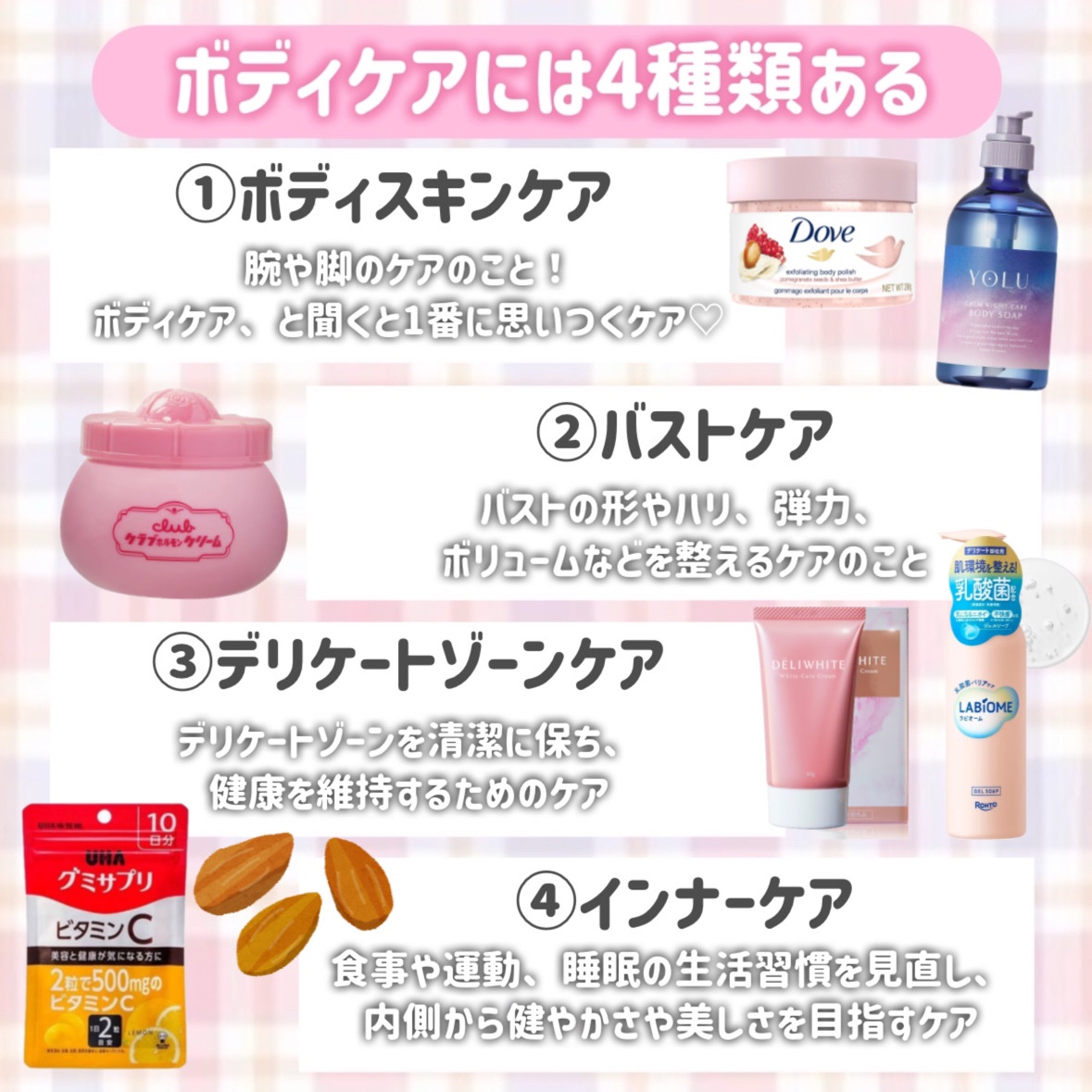 ホルモンクリーム微香性/クラブ/フェイスクリームを使ったクチコミ（3枚目）