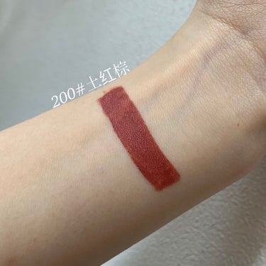 HOJO HOJO 锦瑟桃花绒情口红のクチコミ「Q10で出会った289円のリップ💄

────────────

こんばんわ🌙Dechi🐐です.....」（3枚目）