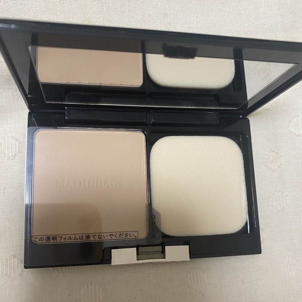 ドラマティックフェイスパウダー ケース/マキアージュ/プレストパウダーを使ったクチコミ（2枚目）