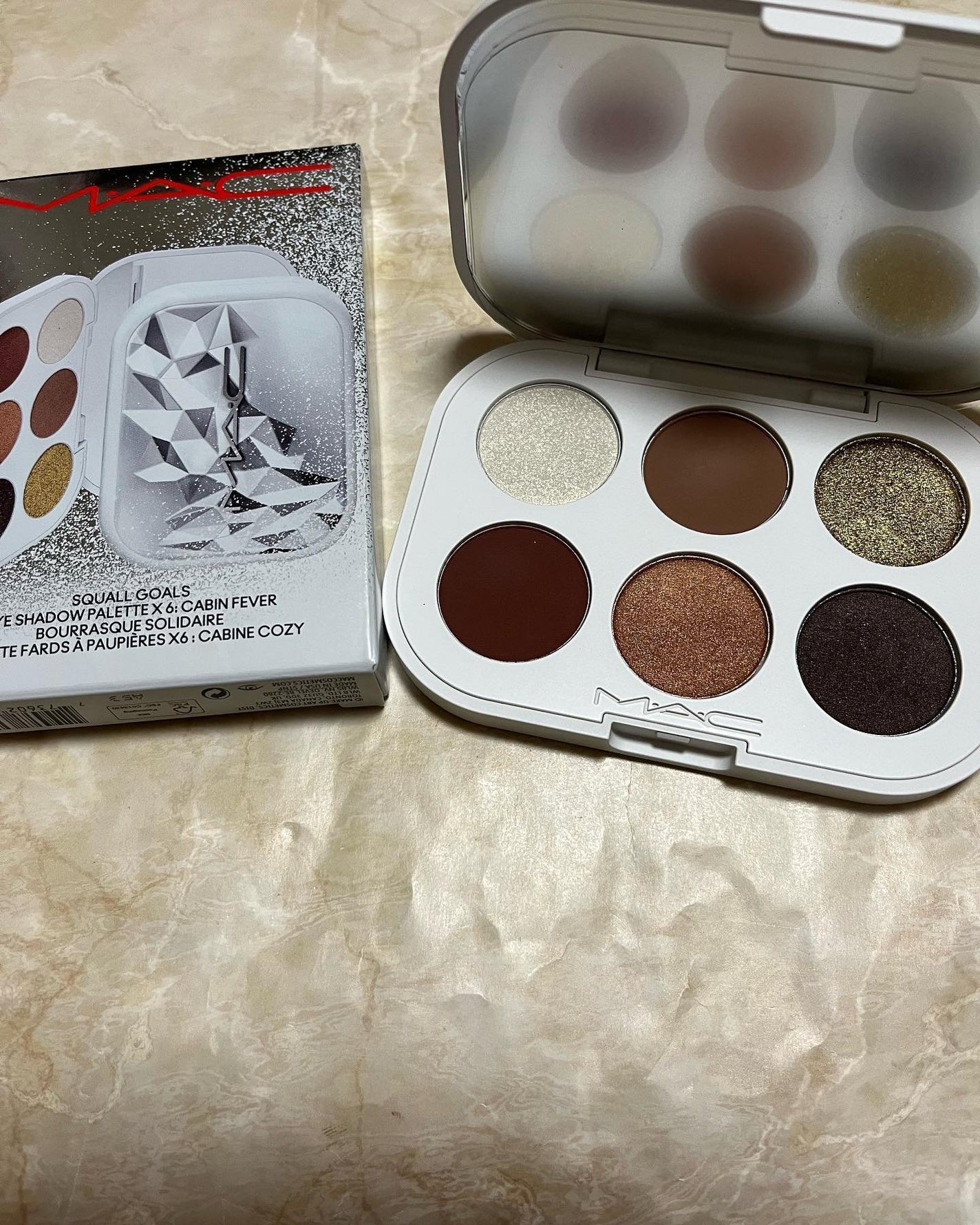 スコール ゴールズ アイシャドウ パレット × 6/M・A・C/アイシャドウパレットを使ったクチコミ(1枚目)