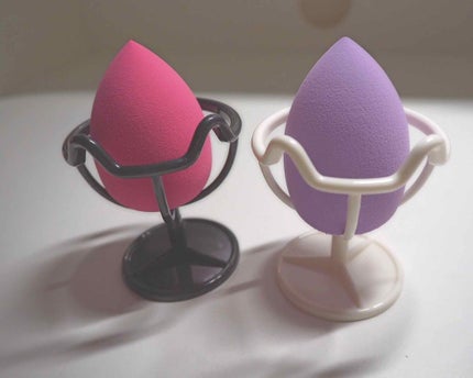 3Dパフスタンド/セリア/その他化粧小物を使ったクチコミ(2枚目)