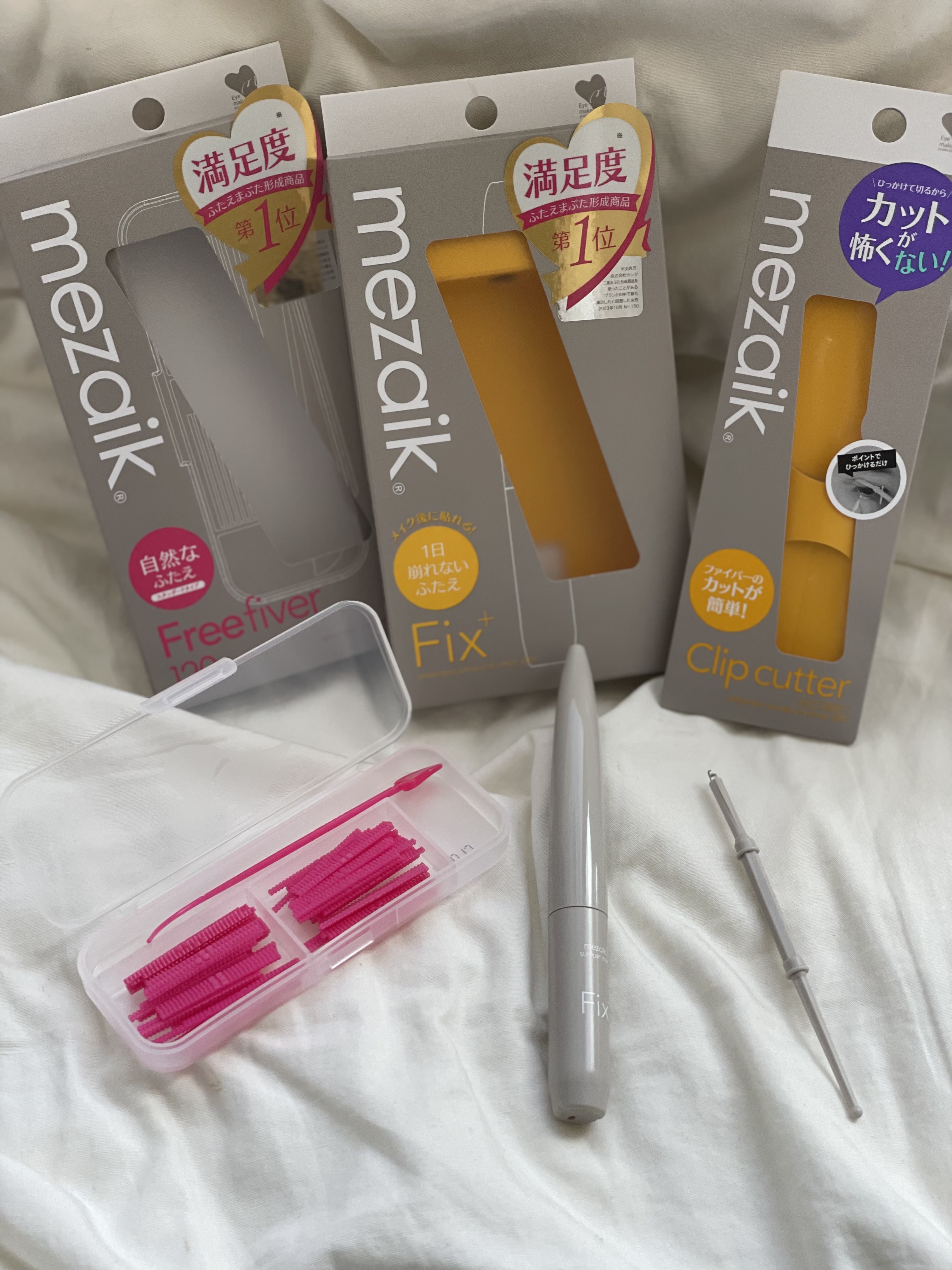 フィクス 二重キープ下地剤/メザイク/二重まぶた用アイテムを使ったクチコミ（3枚目）