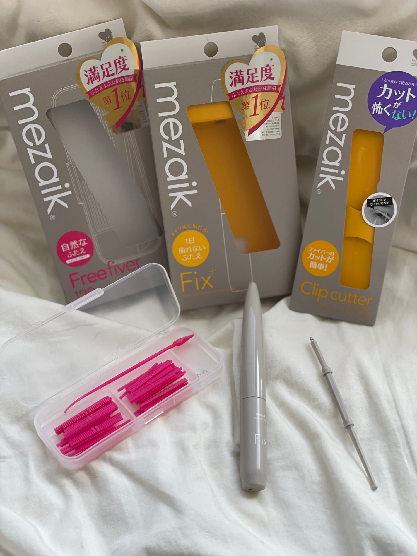 メザイク クリップ カッター ファイバー専用カッター/メザイク/二重まぶた用アイテムを使ったクチコミ(3枚目)