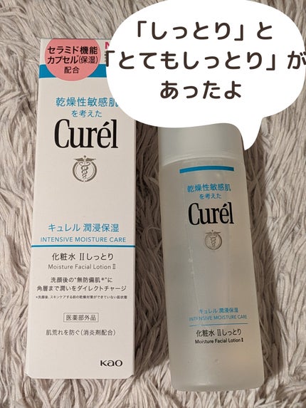 潤浸保湿 化粧水 II しっとり/キュレル/化粧水を使ったクチコミ(3枚目)
