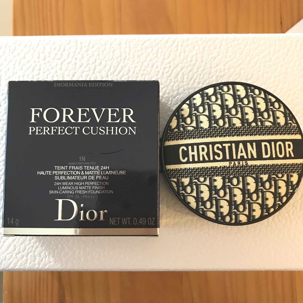 ディオールスキン フォーエヴァー クッション ディオールマニア エディション/Dior/クッションファンデーションを使ったクチコミ（1枚目）