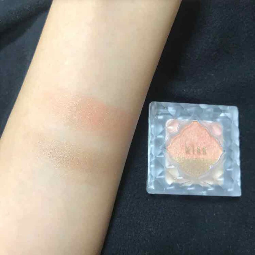 デュアルアイズB/KiSS/アイシャドウパレットを使ったクチコミ（2枚目）