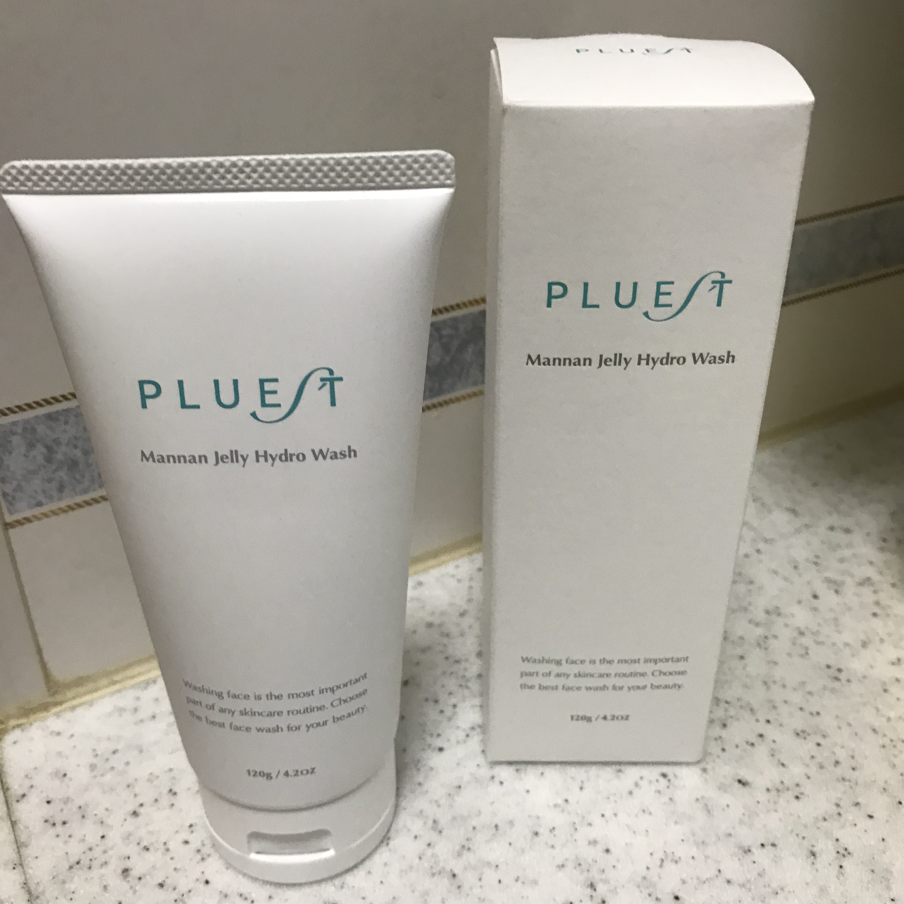 マンナンジェリーハイドロウォッシュ/PLUEST/洗顔料を使ったクチコミ（1枚目）