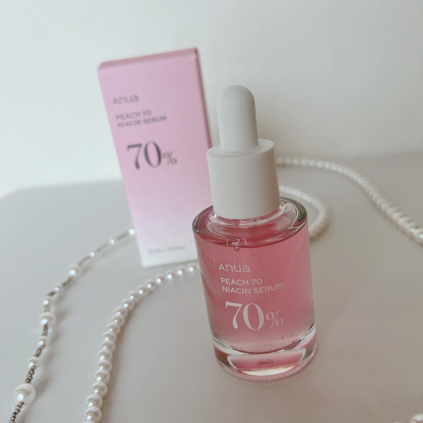 桃70%ナイアシンセラム/Anua/美容液を使ったクチコミ（1枚目）
