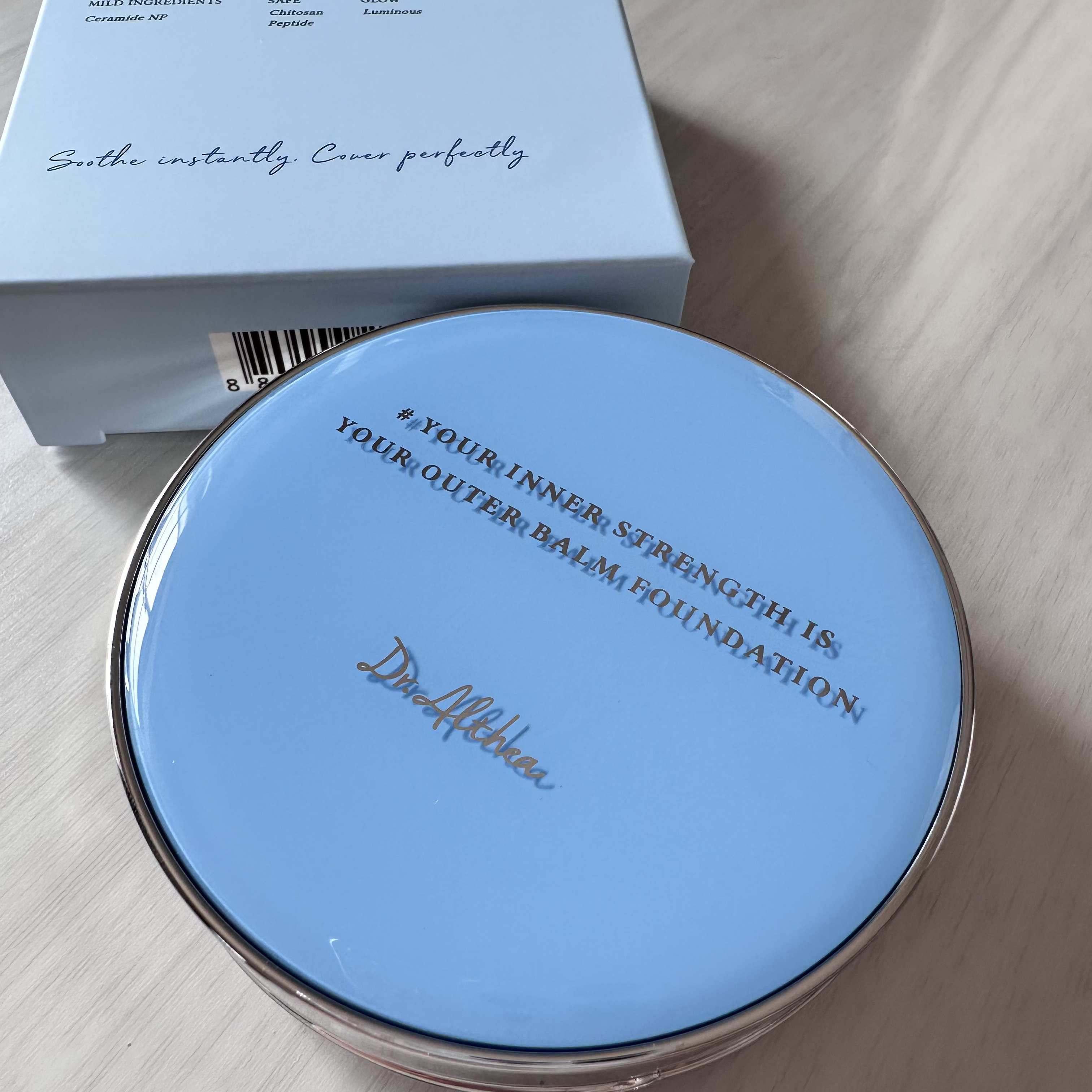 ダブル セラム バーム ファンデーション 23 イエローベージュ/Dr.Althea/クリーム・エマルジョンファンデーションを使ったクチコミ（1枚目）