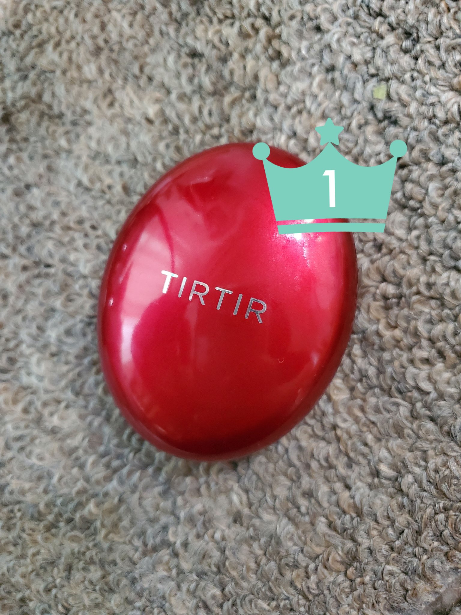 マスク フィット レッド クッション 21N アイボリー ミニ/TIRTIR(ティルティル)/クッションファンデーションを使ったクチコミ（1枚目）