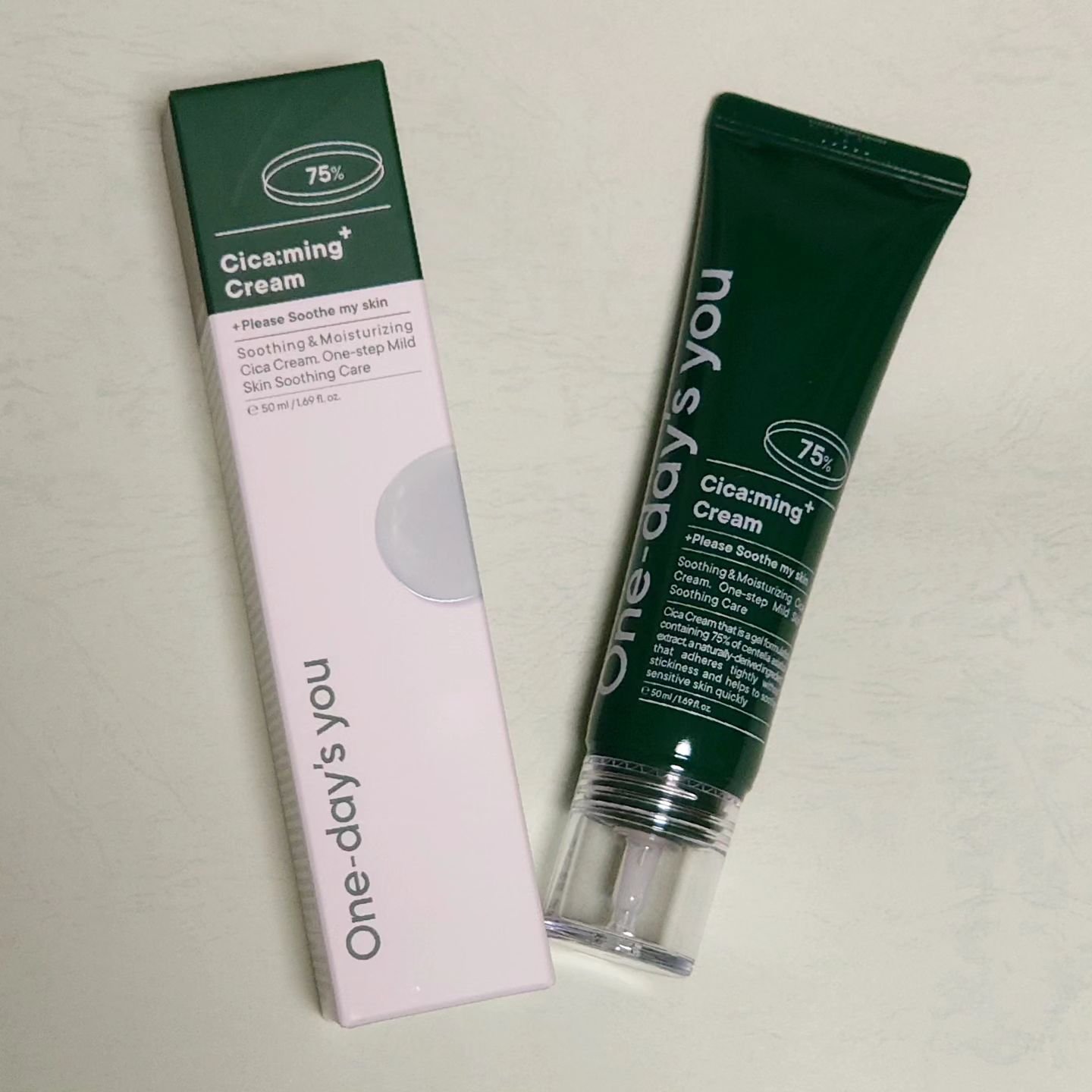 シカーミングクリーム　/One-day's you/フェイスクリームを使ったクチコミ（1枚目）