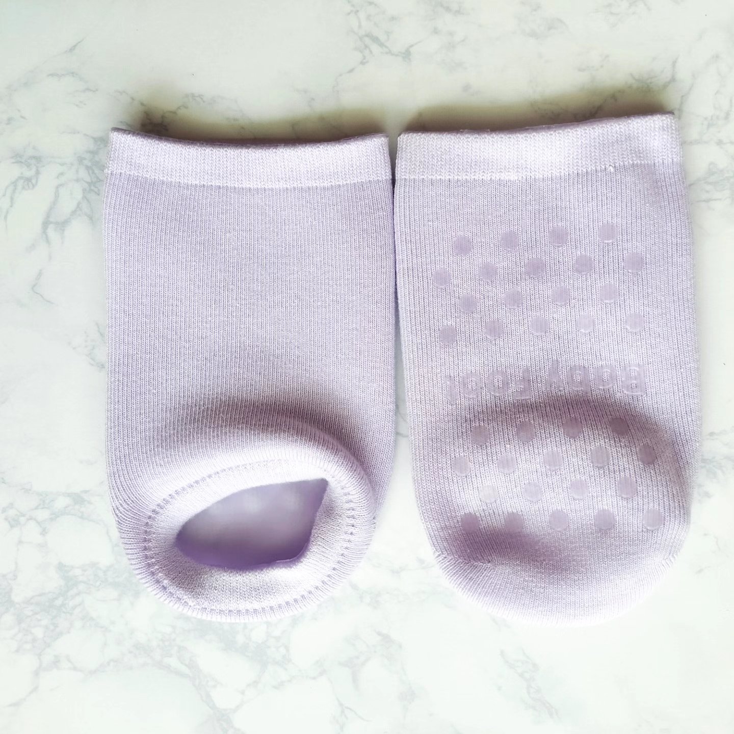 ベビーフット 保湿密封ソックス 限定ラベンダー/ベビーフット/レッグ・フットケアを使ったクチコミ（3枚目）