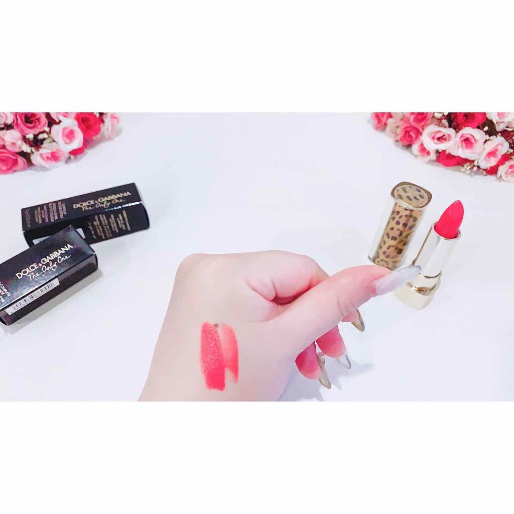 ザ・オンリーワン ルミナスカラー リップスティック/DOLCE&GABBANA BEAUTY/口紅を使ったクチコミ(4枚目)