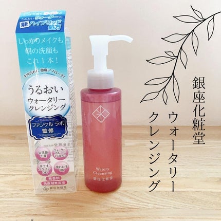 ウォータリークレンジング/銀座化粧堂/クレンジングウォーターを使ったクチコミ(1枚目)