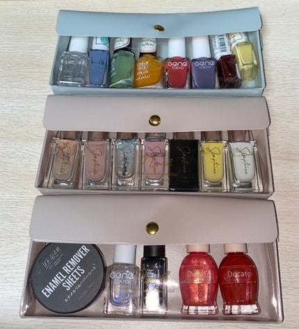 マニキュア整理ケース/DAISO/ネイル用品を使ったクチコミ(1枚目)
