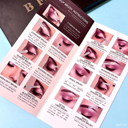 メイクアップブラシ 15pcs/BEILI/メイクブラシを使ったクチコミ(6枚目)