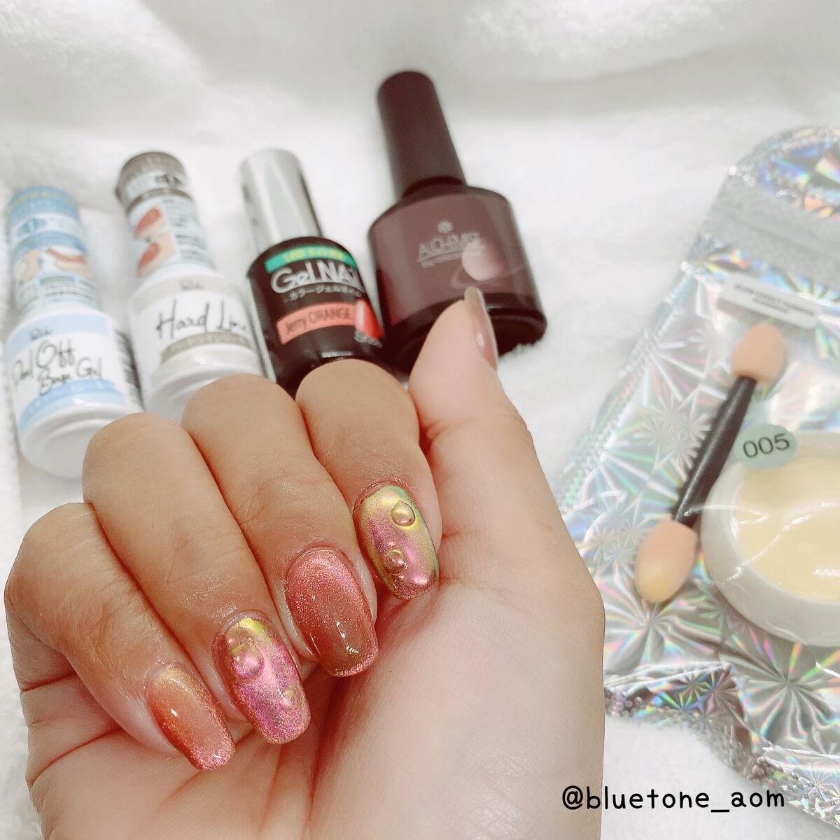 ジェルネイル（ライト対応）/セリア/ジェルネイルを使ったクチコミ（2枚目）