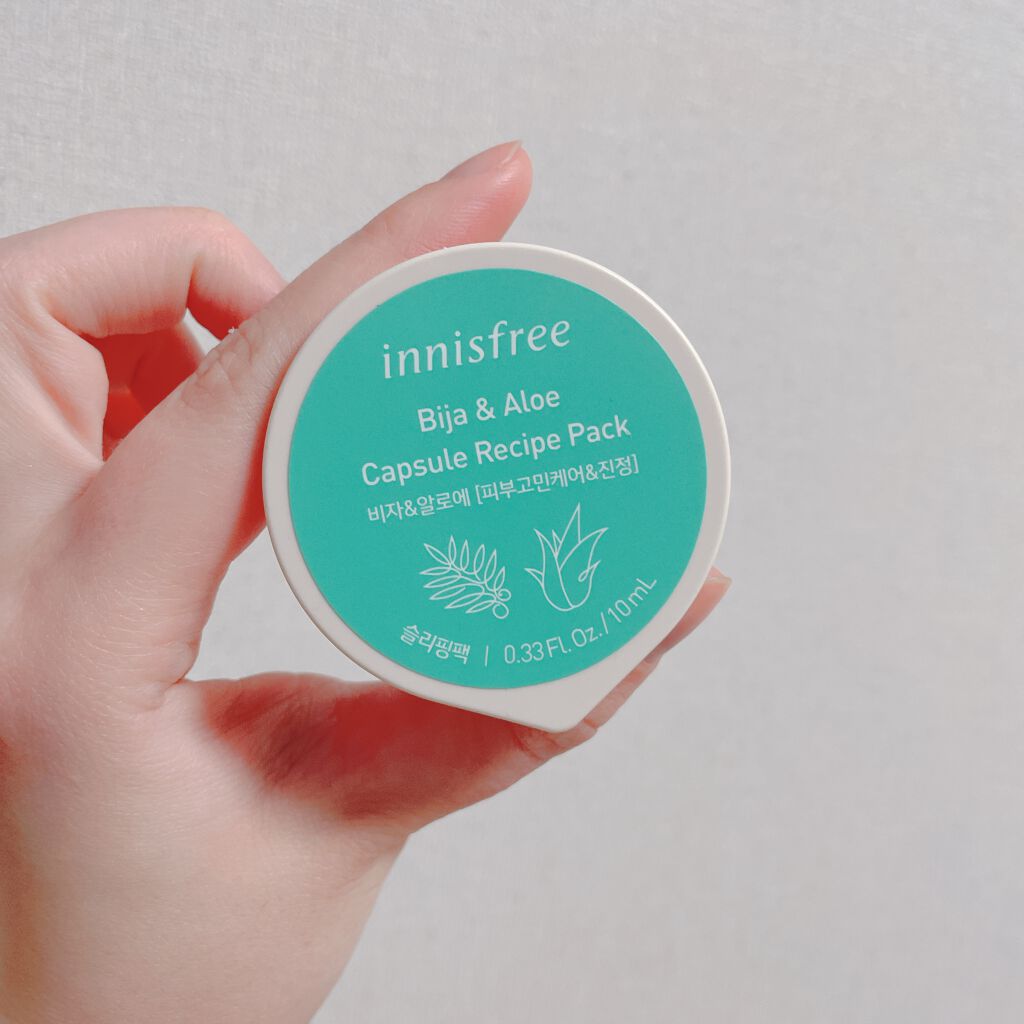 カプセルレシピパック N B&A/innisfree/洗い流すパック・マスクを使ったクチコミ(1枚目)