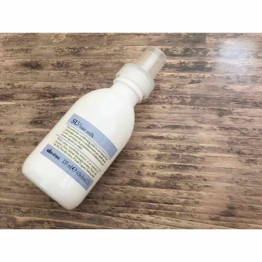 SU ヘアミルク/ダヴィネス/ヘアミルクを使ったクチコミ(1枚目)