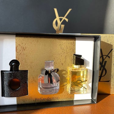 YVES SAINT LAURENT BEAUTE YSL ミニフレグランスセットのクチコミ「YLS 

#ysl_香水 ..」（1枚目）