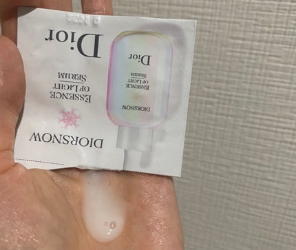 【旧】スノー アルティメット エッセンス オブ ライト/Dior/美容液を使ったクチコミ(3枚目)