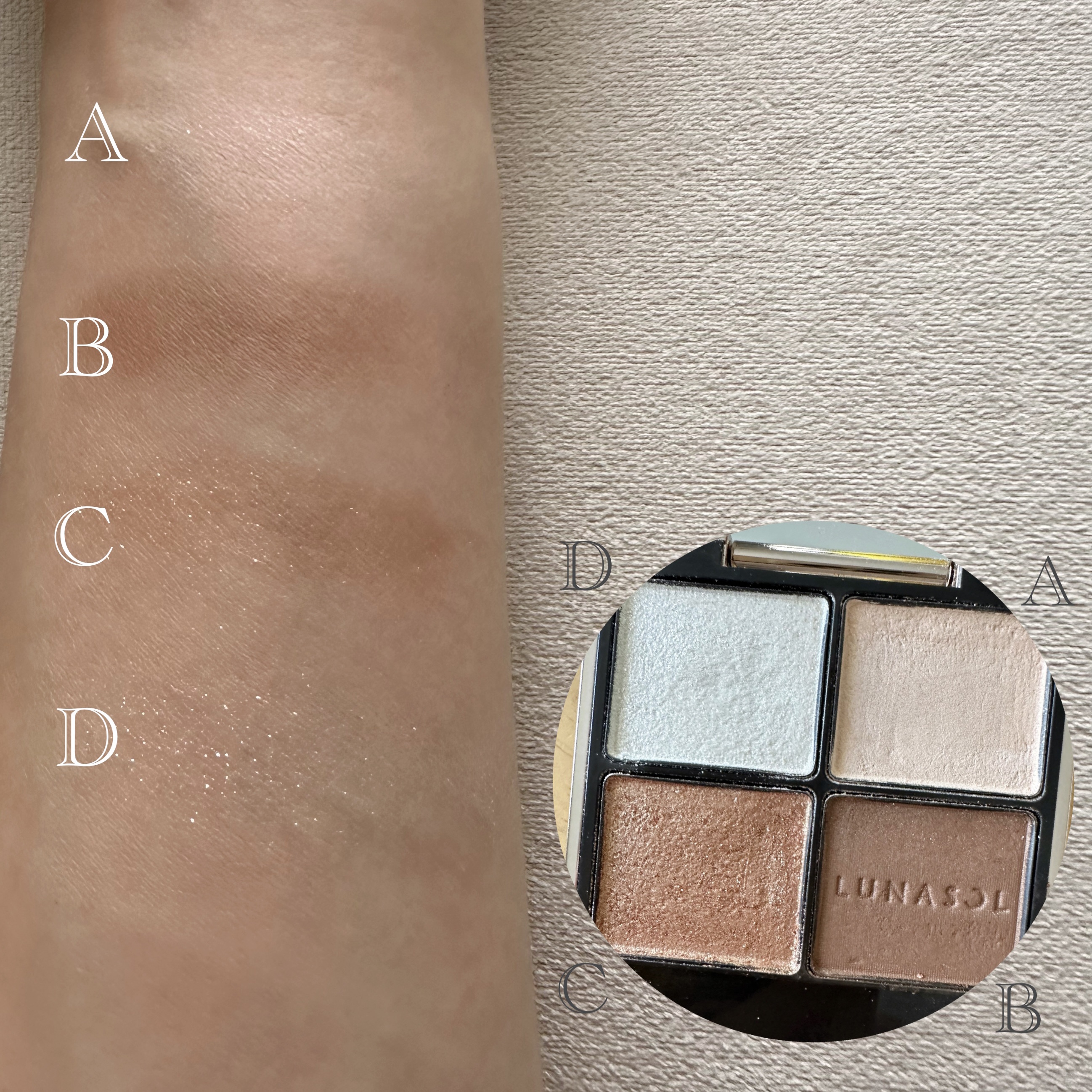 アイカラーレーション/LUNASOL/アイシャドウパレットを使ったクチコミ（2枚目）