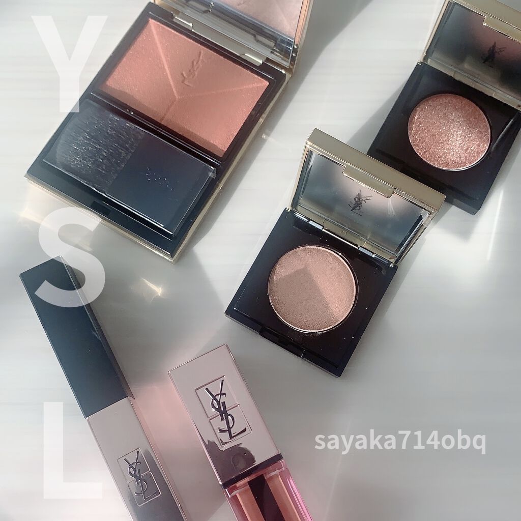 シークインクラッシュ 6 コンフィデント ヌード/YVES SAINT LAURENT BEAUTE/単色アイシャドウを使ったクチコミ（1枚目）