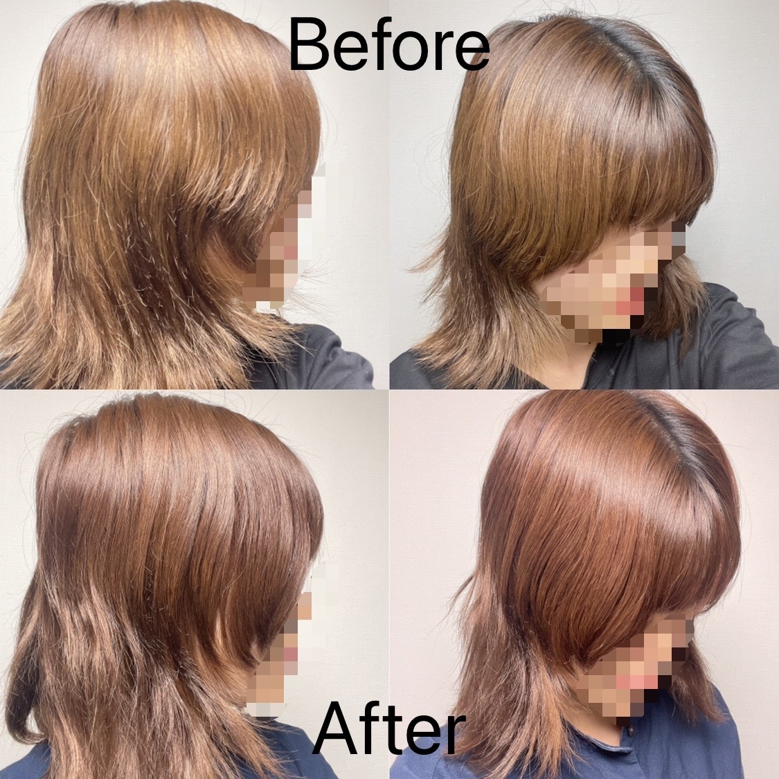 泡カラー シュガーピンク/リーゼ/ヘアカラーを使ったクチコミ（2枚目）