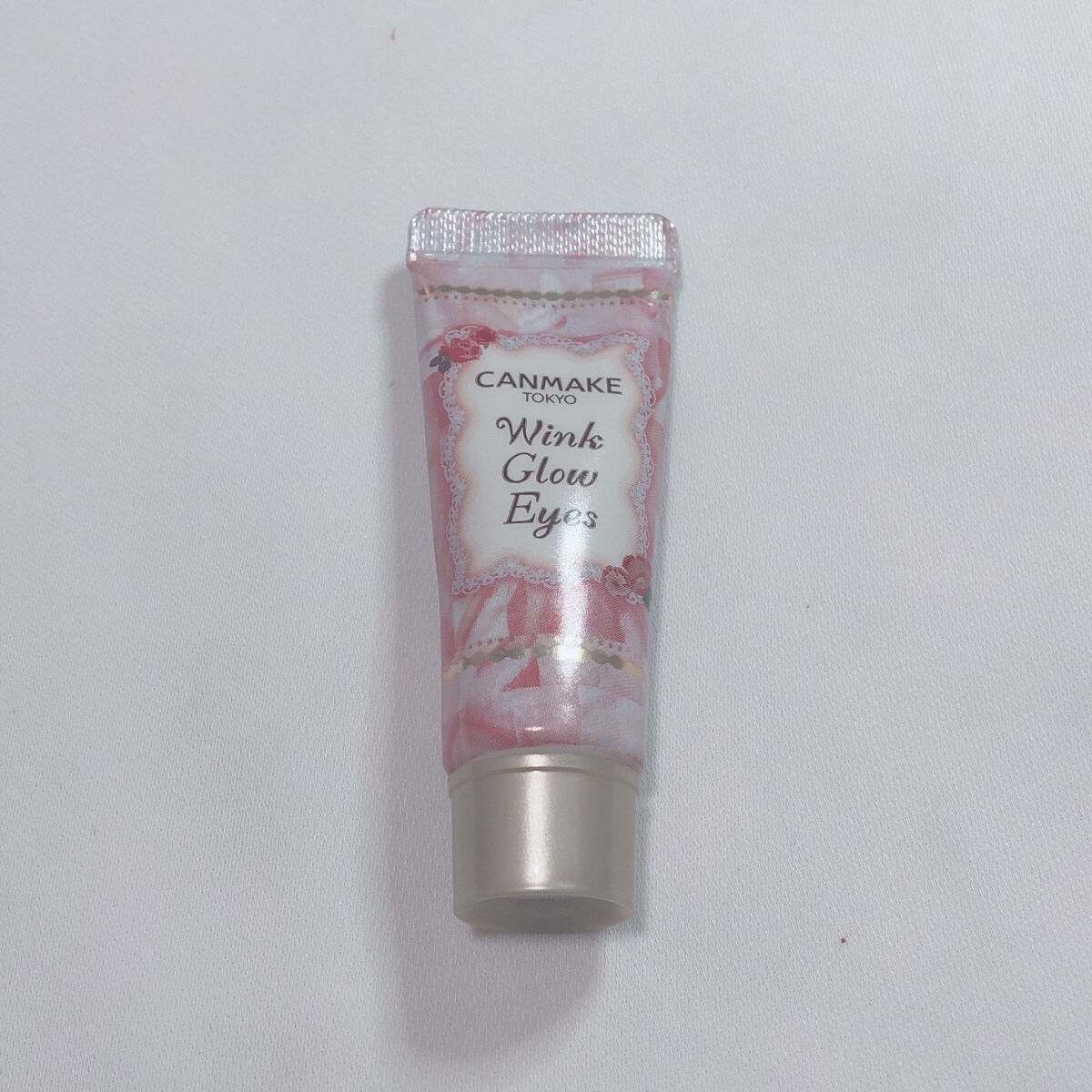 ウィンクグロウアイズ No.05 アプリコットチェリーチュール/キャンメイク/ジェル・クリームアイシャドウを使ったクチコミ（3枚目）