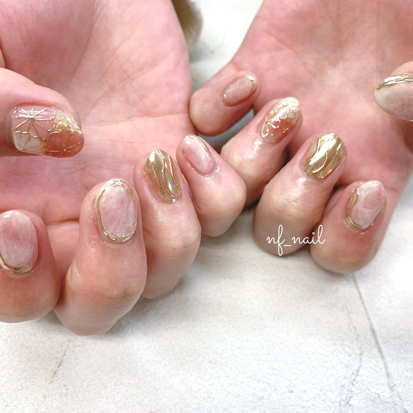 Natsumi◎nailist on LIPS 「.持ち込み¥10,500.#ネイル#ネイルデザイン#ネイル..」(2枚目)